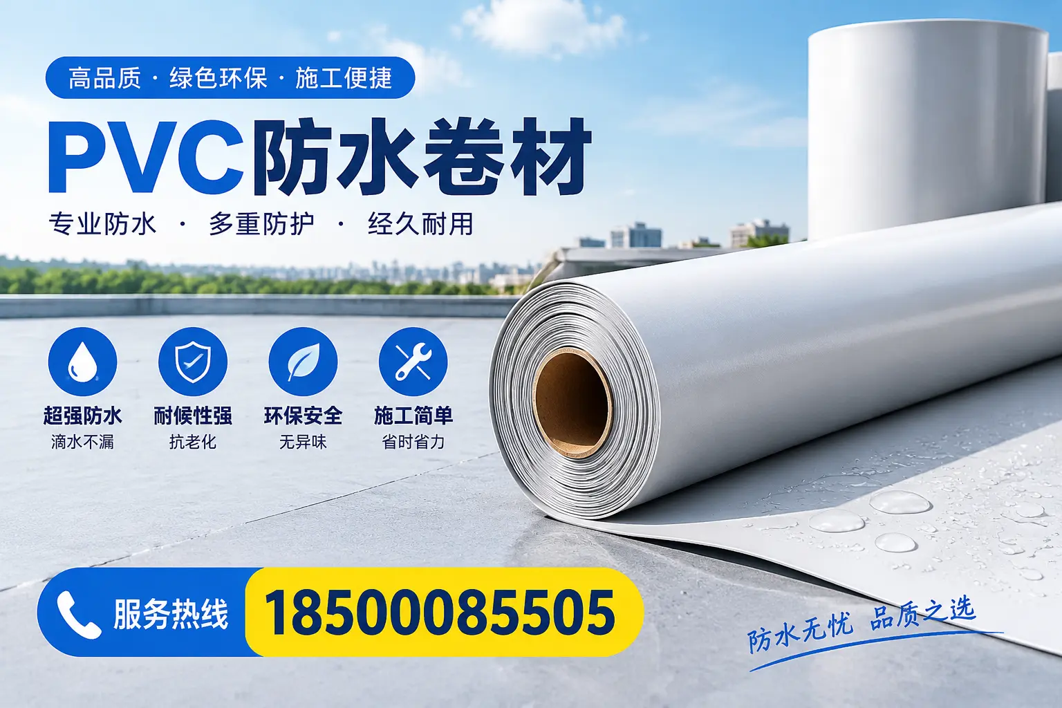 选用PVC防水卷材时需要避开的常见误区,特别是在兰州