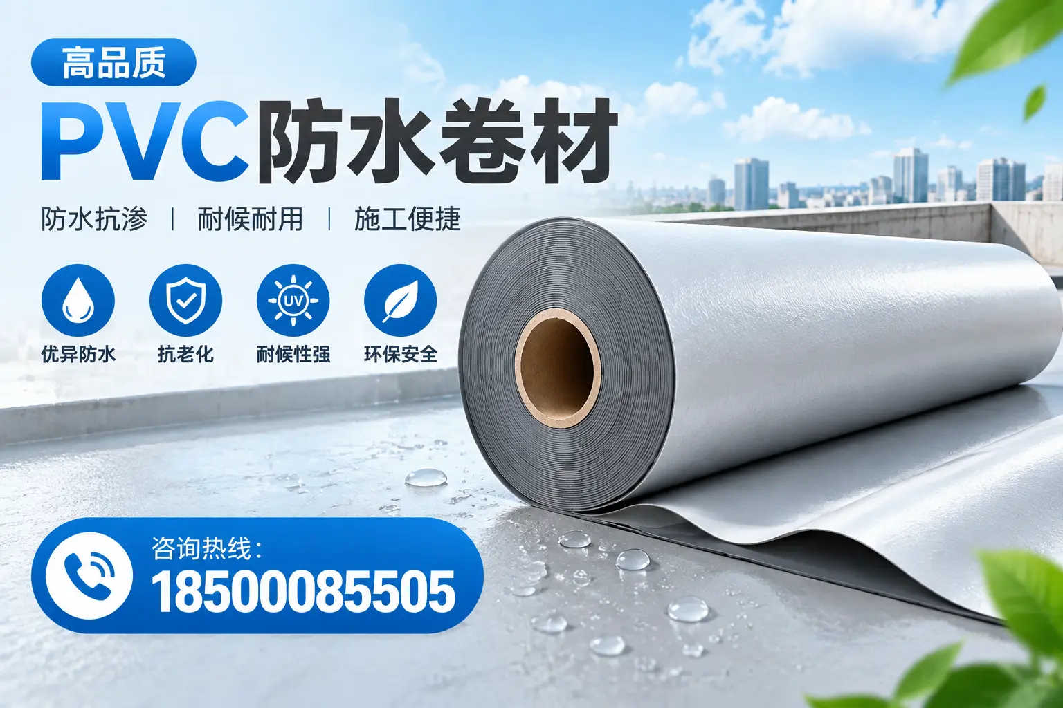 什么是pvc防水卷材？兰州消费者需了解的基础知识